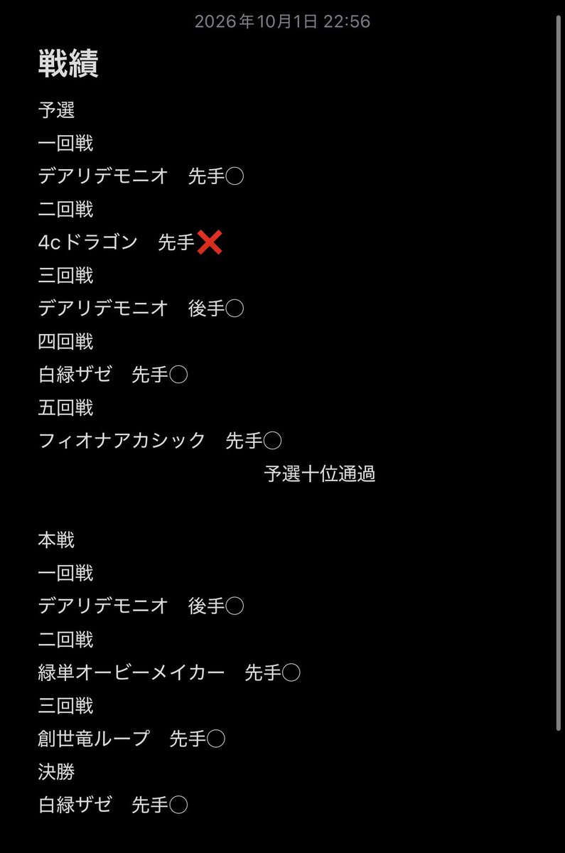 R_Yagami_TCG's tweet photo. な、なんと！
船橋の音速CSで二連続優勝を飾ってしまいました！（≧∇≦）
給料全ツッパの背水の陣で組んだ赤零ジョーカーズで挑んでの優勝、歓喜のあまり言葉が出ません… https://t.co/EMbcYqIdon