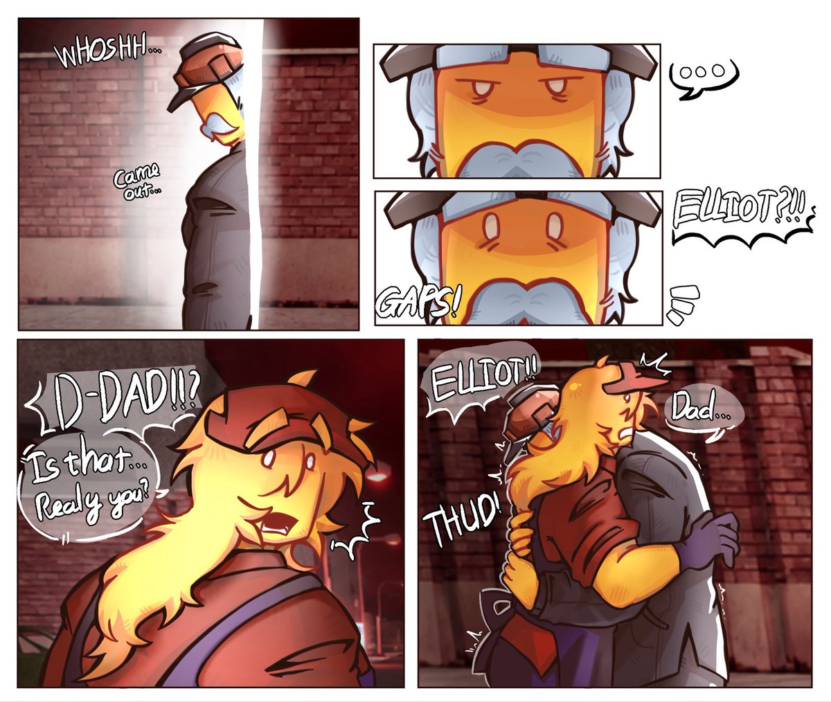 mino_moika's tweet photo. Bullshit comic — final part (4/4) 
(1)

#glorypizza #robloxart #fanart #elliot #pizzaguy

I think this might be the last time (probably) I draw Glorypizza… https://t.co/13HZXthfqb