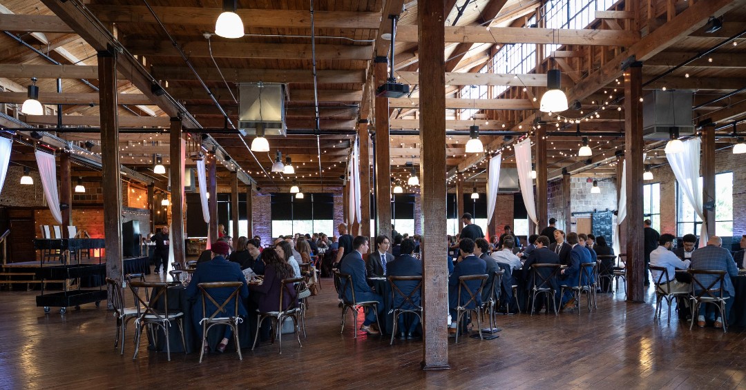 twgdev's tweet photo. Our TWG Development team connected with future real estate professionals at the IU Real Estate Career Fair &amp; Luncheon on Sept. 25th! 

More than 100 students and alumni from @IUBloomington and @KelleyIndy attended.

#IU #KelleySchoolOfBusiness #TWGDevelopment https://t.co/S3reJKBbOT