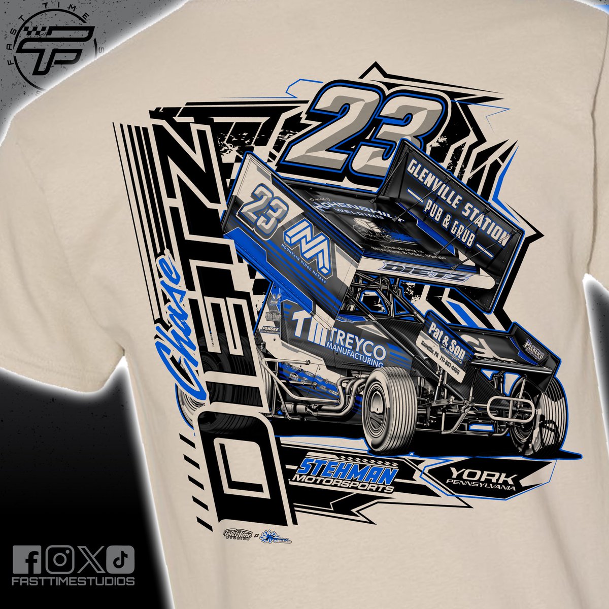 FastTimeStudios's tweet photo. 23 wins for 23!!!  @dietzchase2d and @SM23Updates picked up their 23rd win of the year last night and also debuted this design. 
Pick one up this weekend at Williams Grove or shop online at https://t.co/aIZ3Ncv1zV https://t.co/POyRtC4181