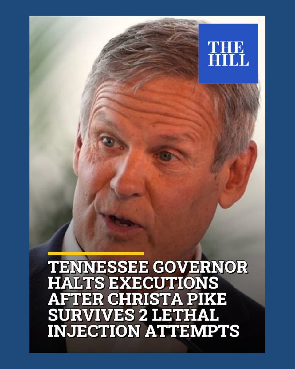 Jerri_M_Green's tweet photo. My statement regarding last night's botched execution:

The state botched this execution because the Attorney General rushed this process, even after the execution of Tony Carruthers failed just four months ago. There is a lack of transparency around drug testing, as well as qualified and ethical personnel—but the fact of the matter is: the death penalty has always been inhumane, expensive, and biased. And Marsha Blackburn wants to bring back one of the most cruel forms of capital punishment, the electric chair.

As a public defender, I’ve met a few too many people who were wrongfully convicted on death row who were later exonerated. As Governor, I would put a moratorium on all future executions. If we say we are pro-life, that means we must be anti-death penalty.