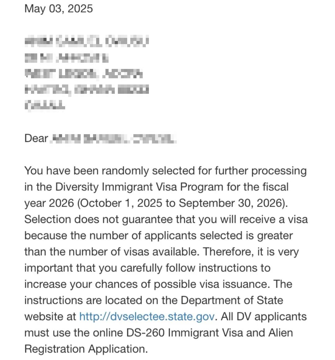 kwakulotteryy's tweet photo. A #Ghanaian DV Lottery 2026 Winner attended the visa interview at the U.S. Embassy in Accra last week.
The applicant was among those who entered the DV Lottery in 2024 and were selected for DV-2026.
Following the current issues surrounding the DV Lottery, the case was placed under administrative processing/review, and the applicant was given their passport back to return home.
If the situation changes and the visa can be issued, the Embassy will contact the applicant with instructions on when to submit the passport again for visa issuance.
If you are a DV-2026 selectee, keep monitoring your email and follow official instructions from the U.S. Embassy.
