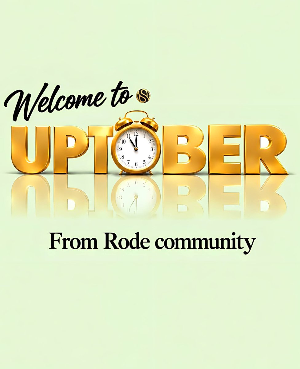 Rode_project's tweet photo. 𝗨𝗽𝘁𝗼𝗯𝗲𝗿 𝗜𝘀 𝗵𝗲𝗿𝗲

Predict. Convict. Earn https://t.co/XcUaDgP9Y2