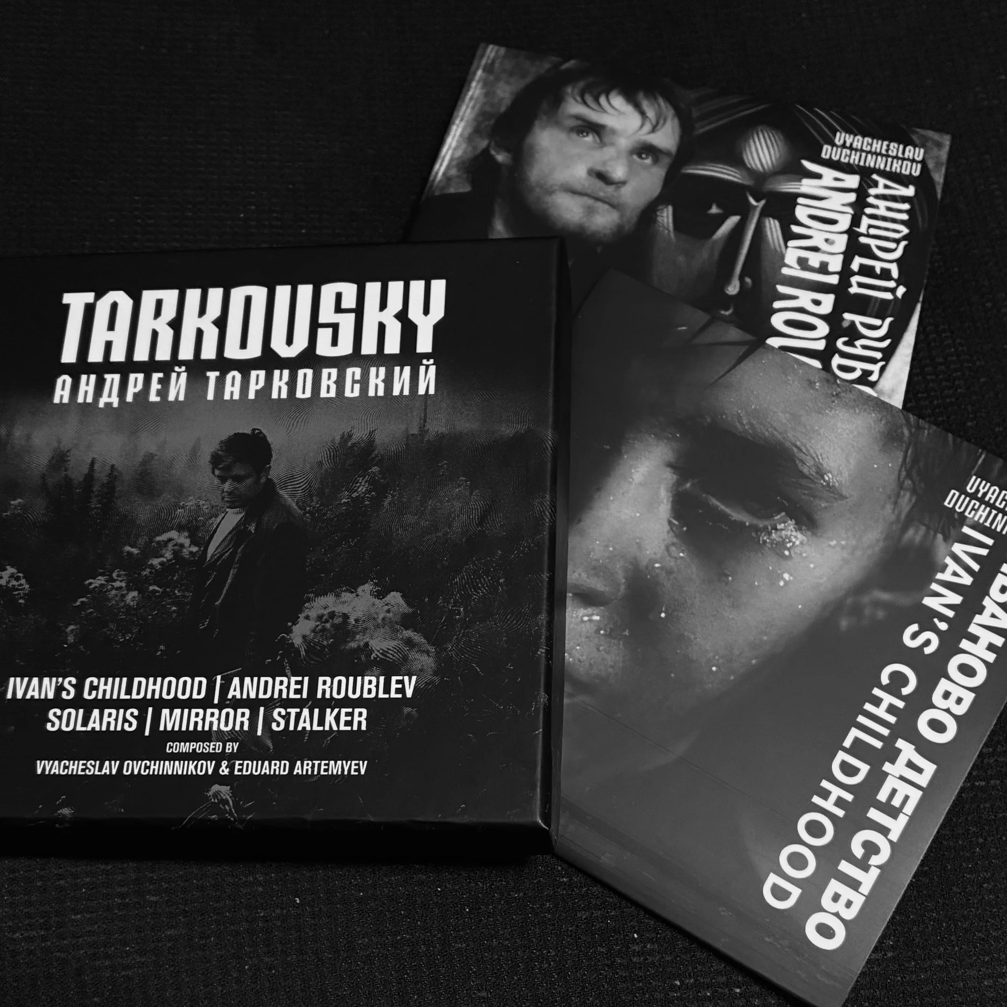 タルコフスキー　DVD+Blu-ray5枚セット シネフィルDVD в X: „タルコフスキー初期5作のサントラCDボックス
