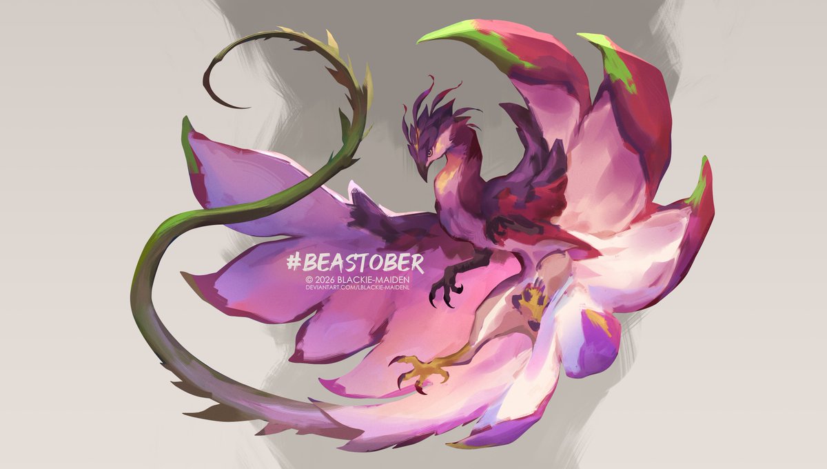 Blackie_Maiden's tweet photo. #Beastober | Swift Leatherbloom 🌷 https://t.co/Q7hnsGmJG6