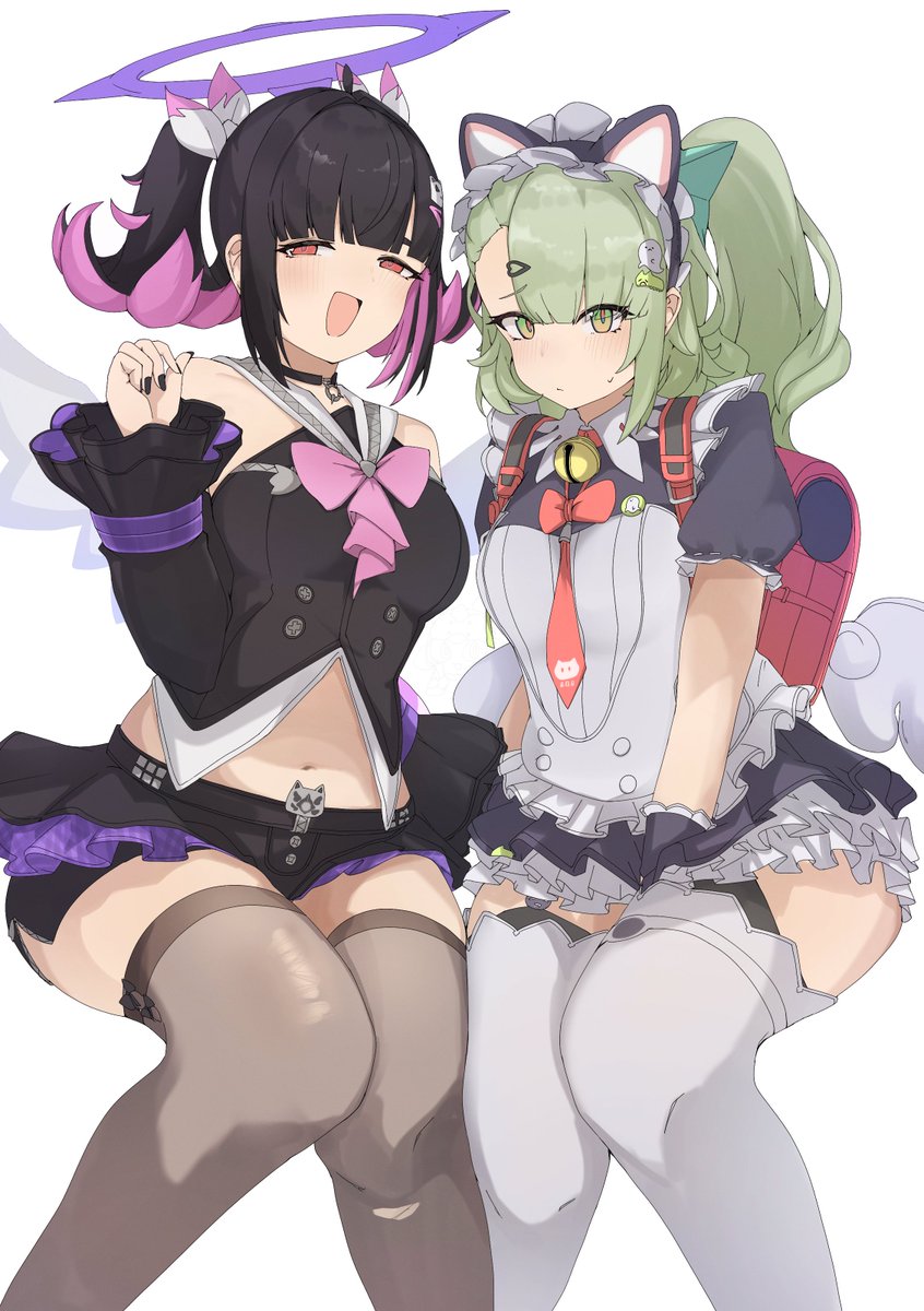 samejimamayu's tweet photo. 小悪魔と子猫👿
＃ゼンゼロ https://t.co/I5VvmHo6w5