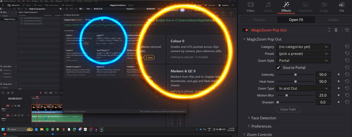 MrAlexTech's tweet photo. MagicZoom Portal anyone 😀😀 https://t.co/sHPVb9B0FF