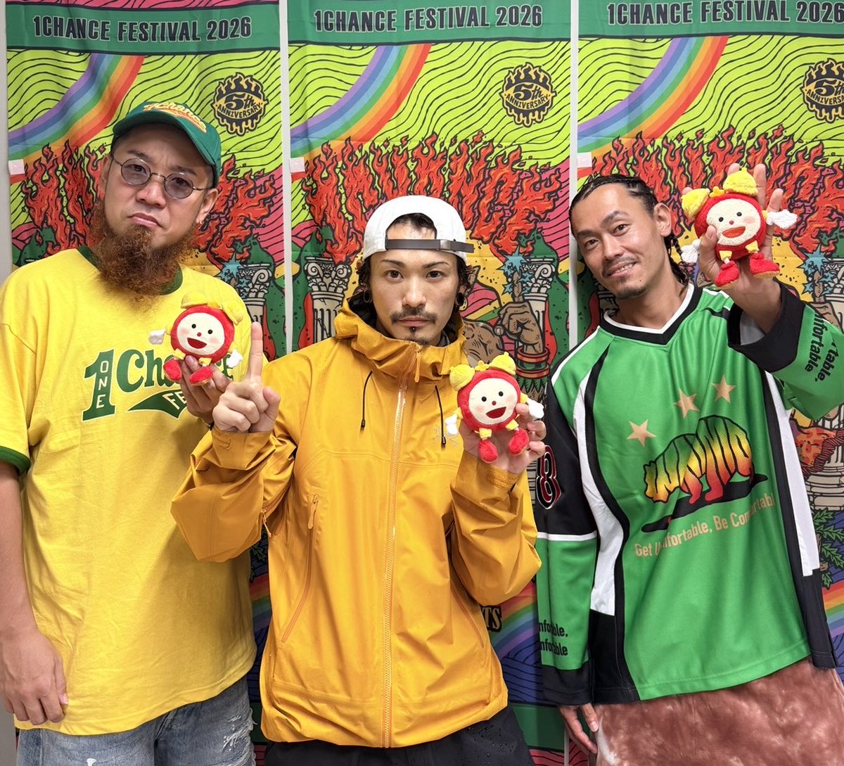 cx_mezamashi's tweet photo. あす2日(金)のめざましテレビ エンタメPick Up☝️
今年で５回目となった3人組ロックバンドWANIMAが主催する音楽フェス｢1CHANCE FESTIVAL」に生田アナが密着🎥
大地震に見舞われた地元・熊本での開催。葛藤を乗り越え実現したフェスへの思いを聞いたよ

☆内容変更の際はご了承下さい https://t.co/O8S94QSc3F