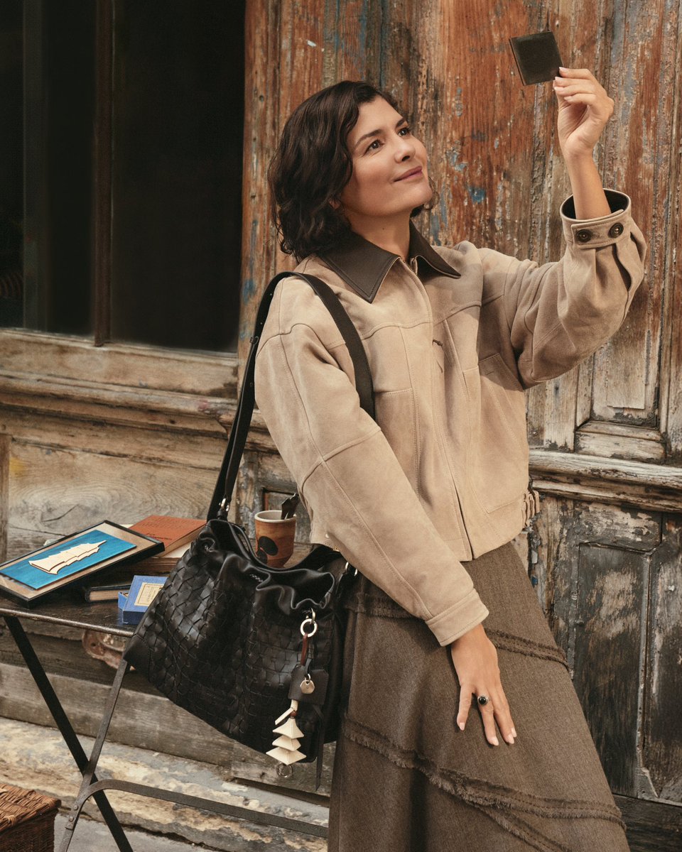 SongmontGlobal's tweet photo. French actress Audrey Tautou joined us in Paris for #SongofMont, carrying the Gather Lattice Bag with her signature grace and quiet elegance.

Discover more at link in bio.

#SongofMont
#SongmontGatherCollection https://t.co/U1OMBuB5Qo