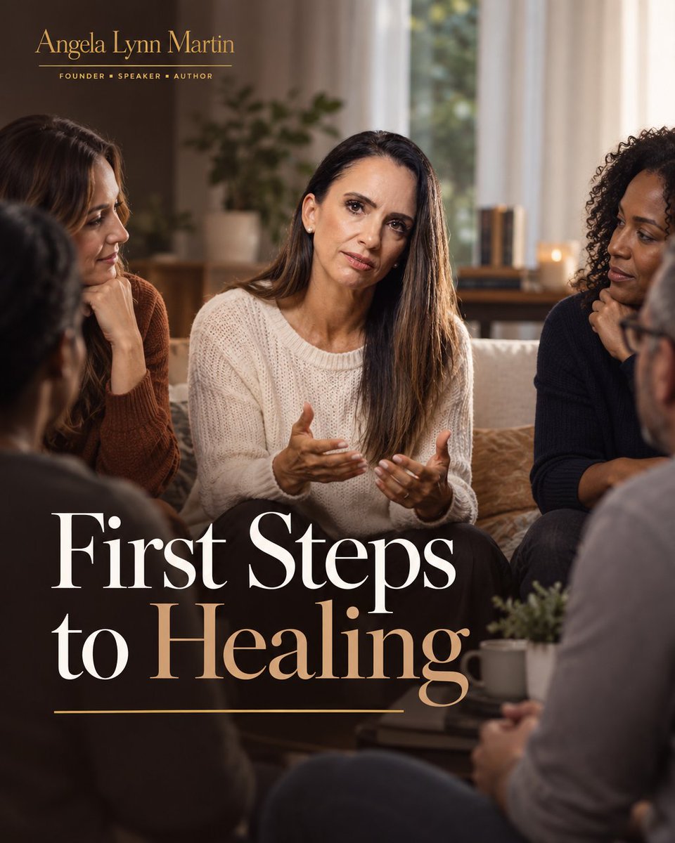 AngelaLMartin's tweet photo. Healing starts with acknowledgment. What gets handed down includes everything no one was willing to name. Comment FIRST and we'll send you our First Steps to Healing discussion guide.🤍 https://t.co/nyoNgqbW9Z
