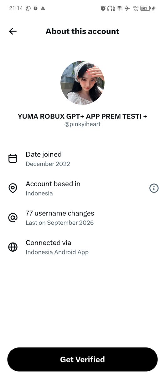 nyampurx's tweet photo. PENIPU!!! @pinkyiheart 

HATI-HATI DEH YANG NYARI CLAUDE, CHATGPT, NETFLIX, DIAMOND ML DI #zonauang #zonaba 

DIA SAMA IBU ADEKNYA UDAH NIPU BANYAK ORANG, CARI AJA NOMORNYA DI SEARCH BAR UDAH BANYAK TUH YG SPILL.

SEMOGA KEBAKAR LU SEKELUARGA MAKAN PAKE UANG HARAM https://t.co/ogiPzXQq0Z