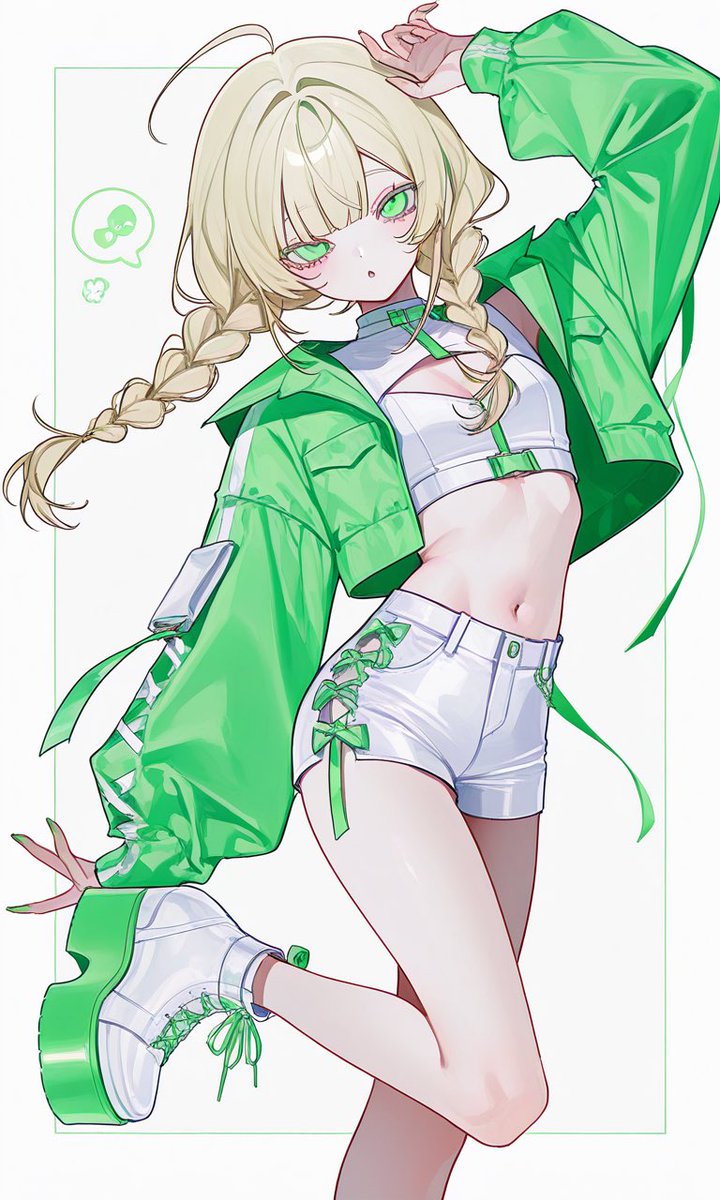 umiluvx's tweet photo. 自分の好きな色を詰め込んだら
めっちゃ可愛い子できちゃった💛💚🤍 https://t.co/VVTQBNxnEV