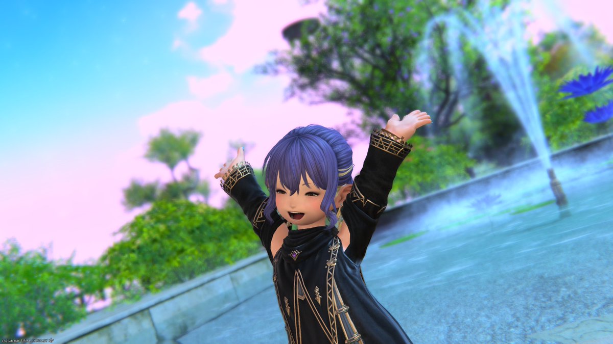 Shizu5150's tweet photo. 久しぶりにINしたらたまさんからニュー髪型をいただいちった！黄金の髪型で一番好き！嬉しかったのでずっと踊ってた！！ｗ
いつもありがとー！ https://t.co/OW5JX7XTiR