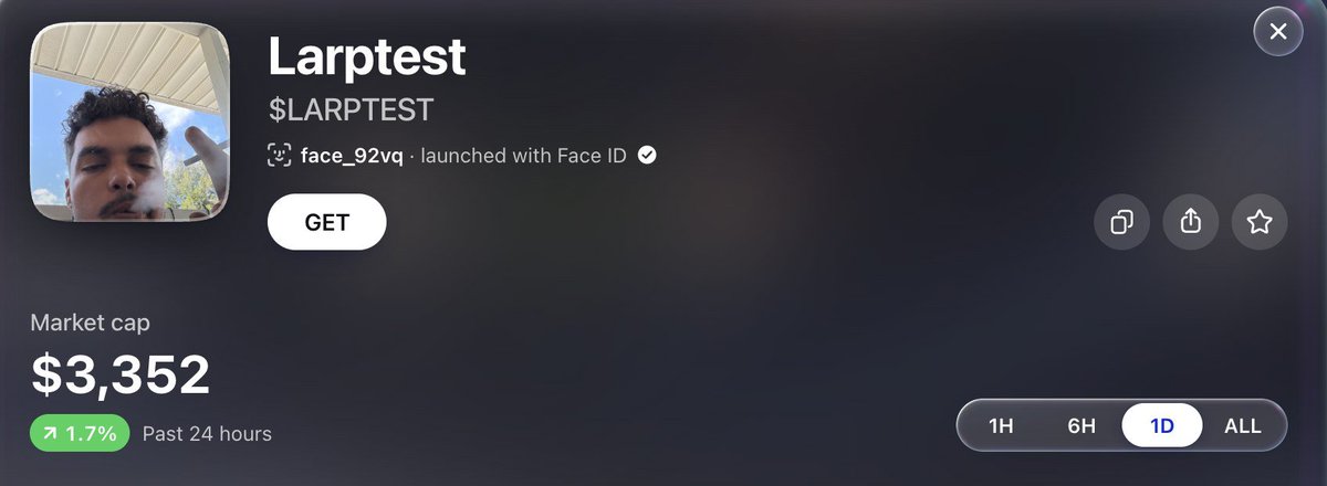 Seedlessdotfun's tweet photo. mfer tried to prove we were larping and ended up launching a coin with his face 😭

so tech is real https://t.co/IDhwgGMAp5