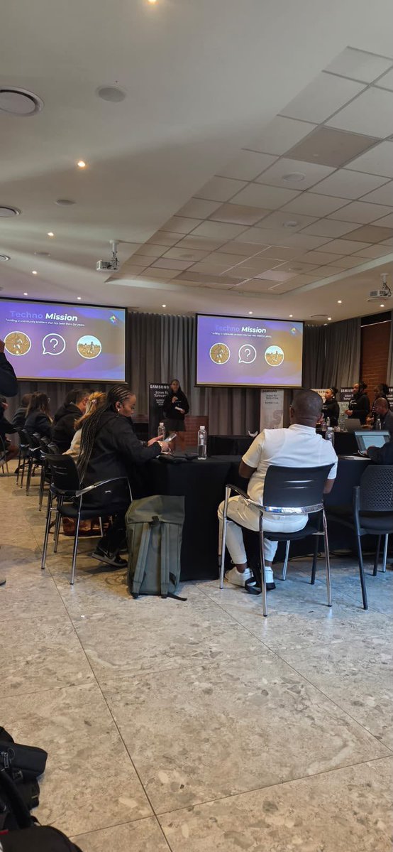 ThapeloBoyza's tweet photo. From bright ideas to real-world solutions! ๐ก๐ฅ The #SolveForTomorrow2026 Finals are putting young innovators in the spotlight as they use STEM to create a smarter tomorrow. ๐
@SamsungMobileSA #EnablingPeople #SamsungMobileSA https://t.co/PnKSbxolHk