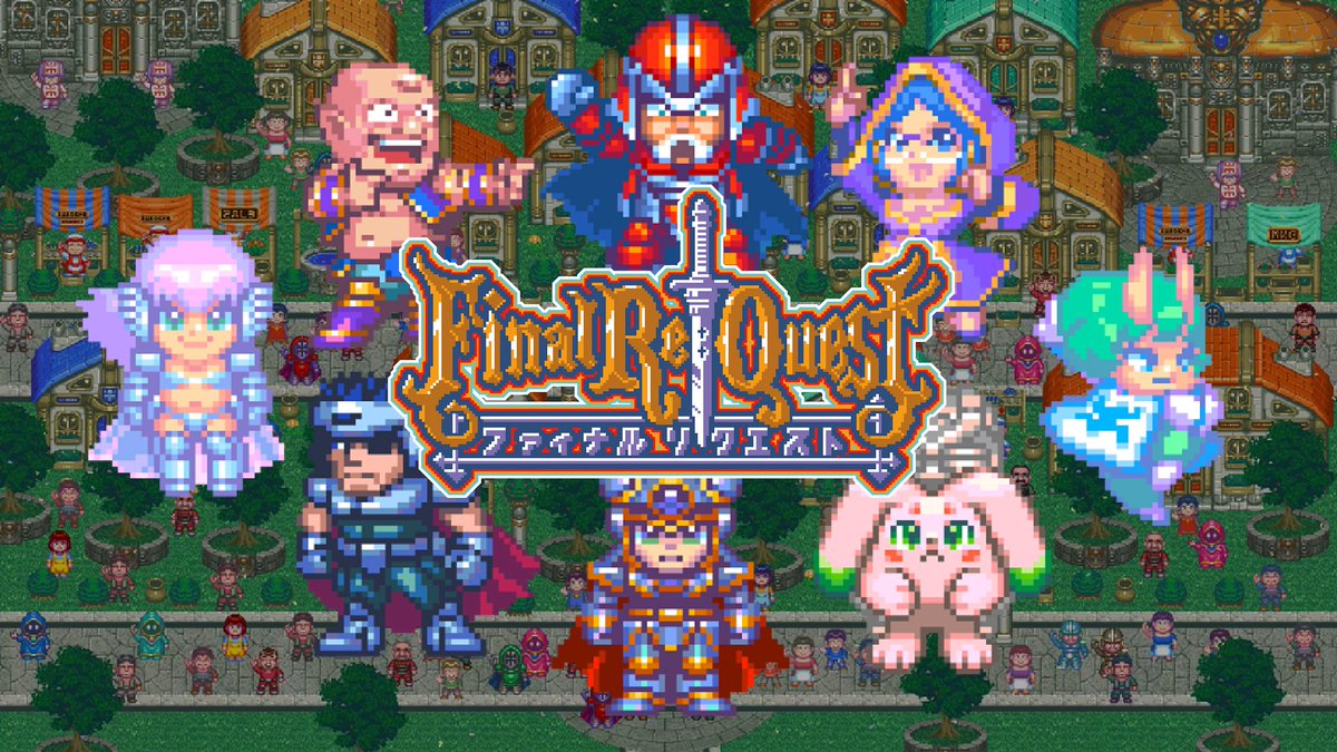 final_re_quest's tweet photo. （告知）
「Final Re:Quest　ファイナルリクエスト」
ついにamazonで配信開始しました！
とりあえず前編100分です！
みなさんのお力添えで、ぜひ後編やプライムビデオ無料配信を目指したいと思います。どうかご協力お願いします！
https://t.co/5bzxTVvzpg https://t.co/F0mq6Bin1P