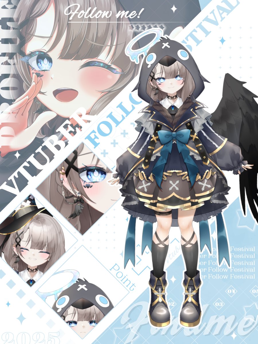 raycorvusnest's tweet photo. ／
#10月のVTuber交流感謝祭🐦‍⬛💎✖️
＼

◆活動歴１年！これからも頑張る！
◆安定した配信スケジュール
◆あったかいファンコミュニティ🫶
◆ゲラ・リアクション芸人・強運体質の3点盛り
◆VTuberグループ作ろうとしてるらしい👀💭

💬💙🔄ちゃんと見てるよ～～～！ https://t.co/iFk4TBDyKV