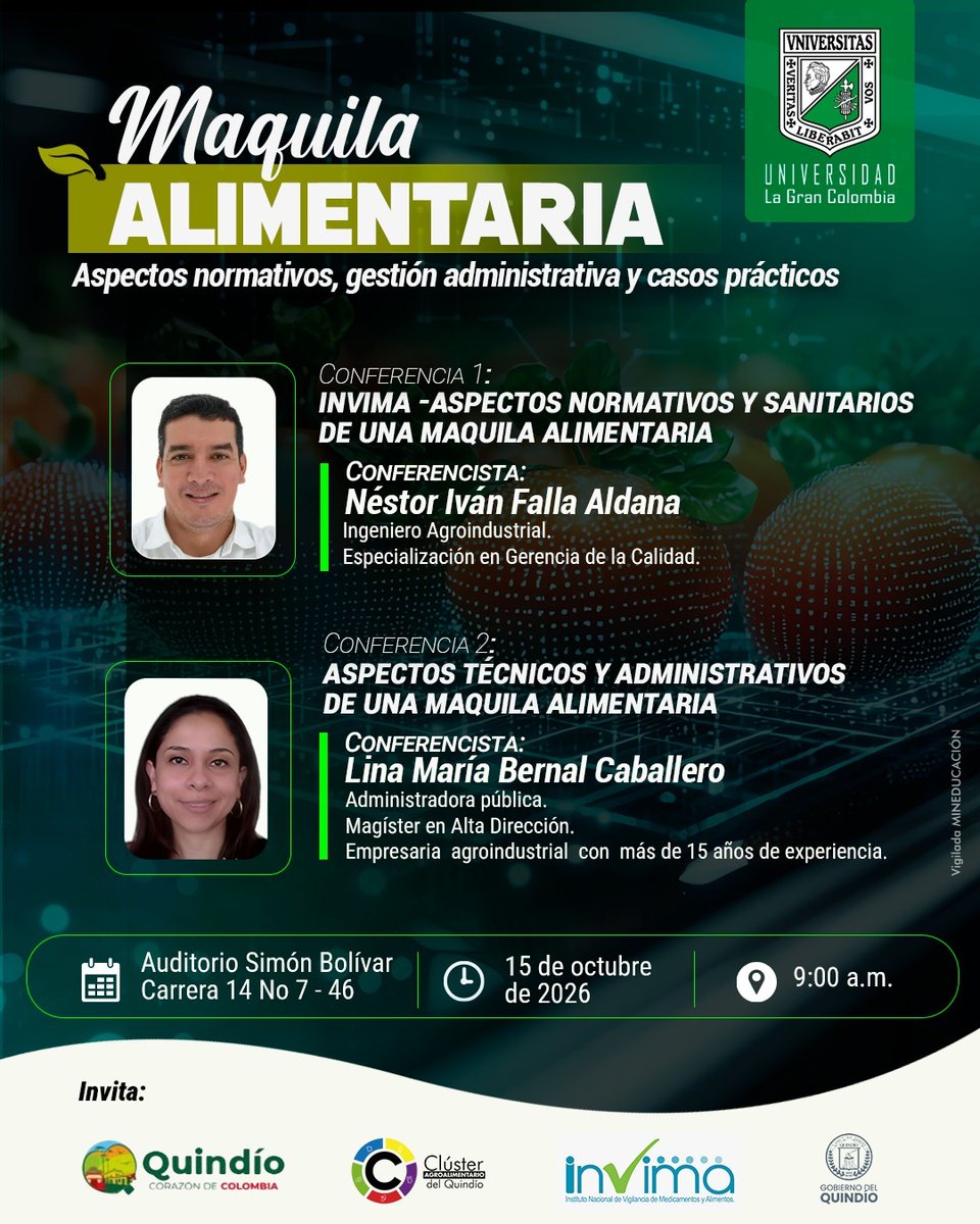 invimacolombia's tweet photo. RegionesInvima | La maquila alimentaria es un modelo de producción donde una empresa se encarga de la transformación y empaquetado de productos alimenticios 🥮para terceros. 

Si quieres conocer más sobre este modelo, sus ventajas, desafíos y retos en Colombia, https://t.co/V2ZUfWSMGK