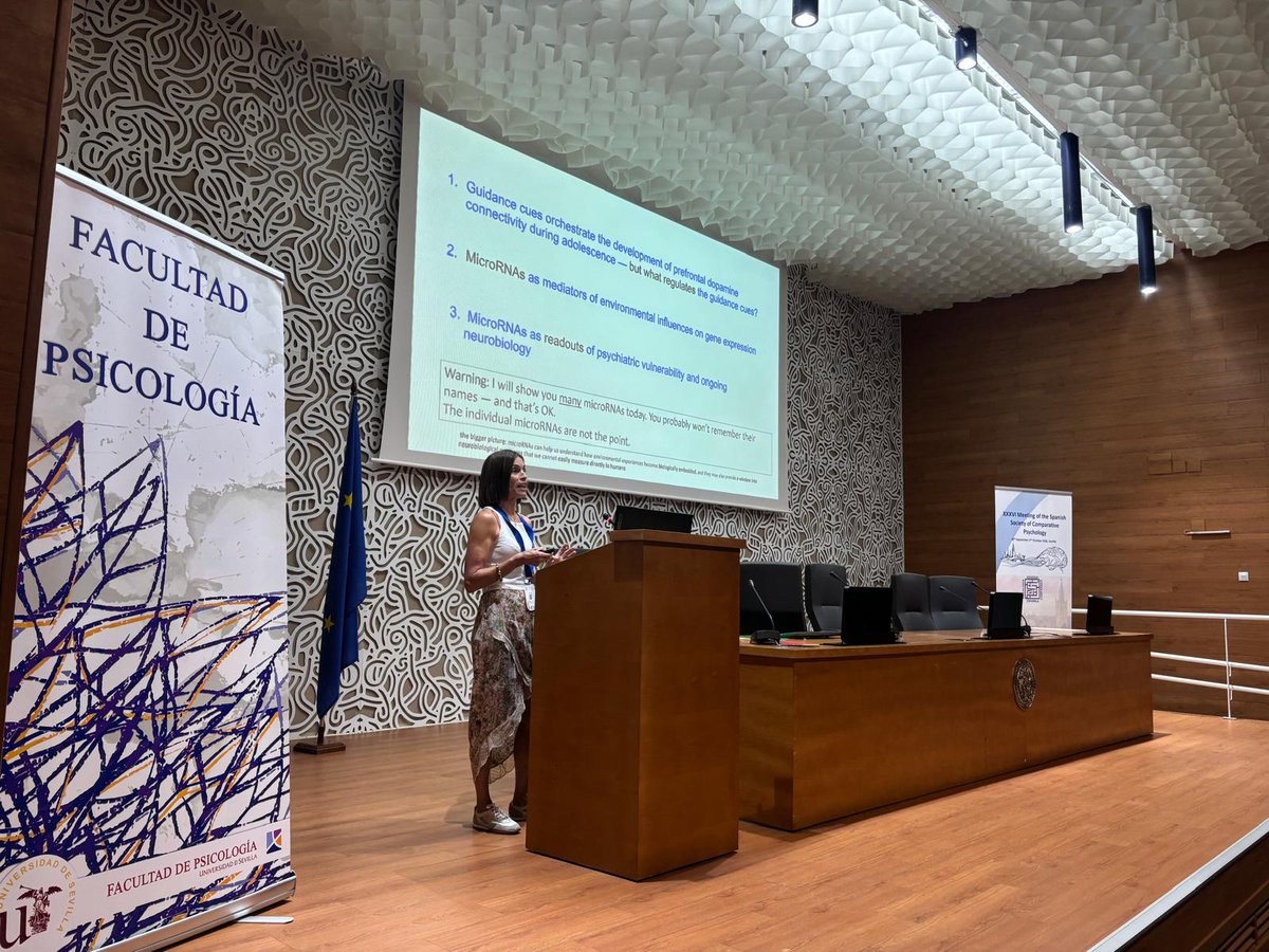 sepc2026's tweet photo. 🧠 We’re closing the morning with our Invited Address:

“Adolescent Brain Maturation and Psychiatric Risk: A Cross-Species Perspective”

🎤 Cecilia Flores — McGill University, Canada 🇨🇦

Thank you for joining us and sharing your research with us! 🔬
#SEPC2026 https://t.co/BWQYXQXMJU