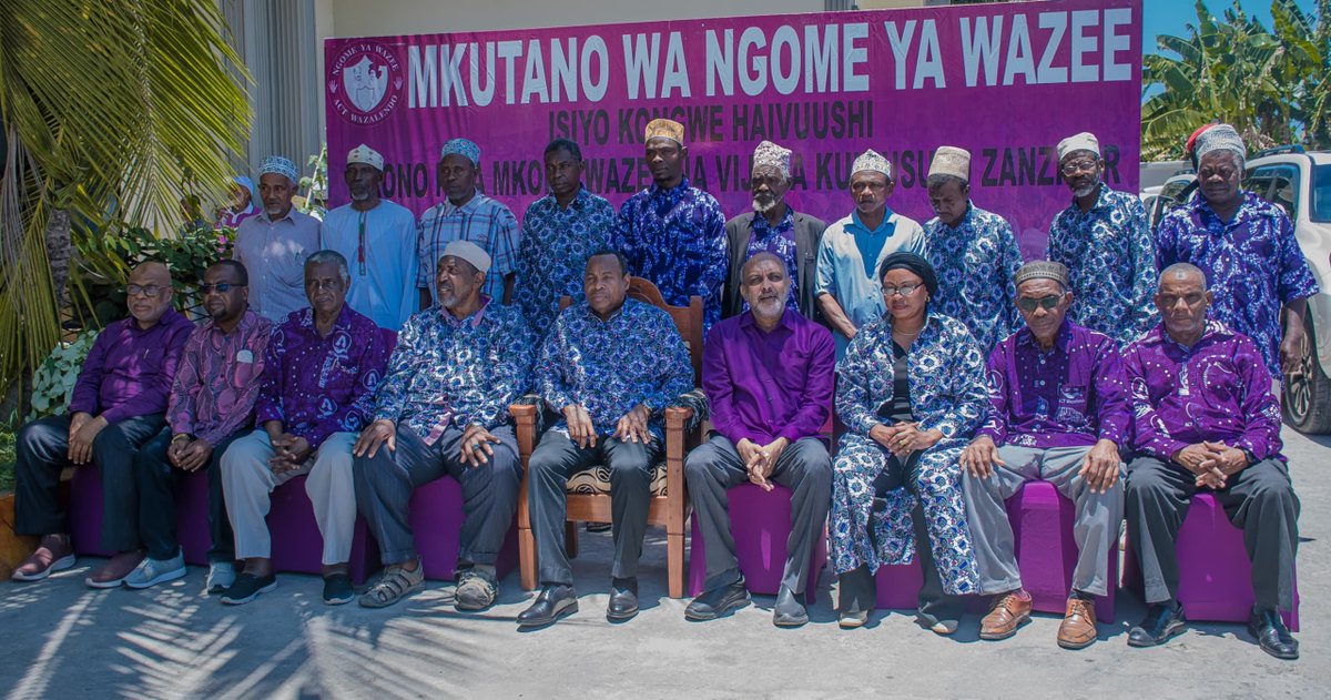 ACTwazalendo's tweet photo. MWENYEKITI wa @ACTwazalendo, Ndugu @othmasoud amewataka wazee kutumia umri na uzoefu wao kurejesha heshima na maadili nchini, badala ya kuwa ‘machawa’ wanaotetea mambo yasiyo na msingi.

Kulinda Hazina ya Wazee,
Ukaribu wa Kweli, Utu na Heshima

#TaifaLaWote #MaslahiYaWote https://t.co/fjEboGBWS3