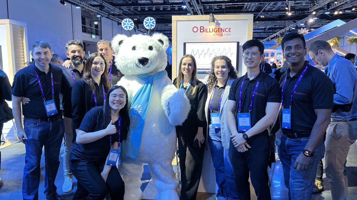 billigence's tweet photo. That’s a wrap on @Snowflake World Tour London! ❄️

Great conversations, new connections and plenty of data &amp; AI insights.

Thanks to everyone who stopped by our stand.

#SnowflakeWorldTour #Billigence https://t.co/yYeZn9WZLQ