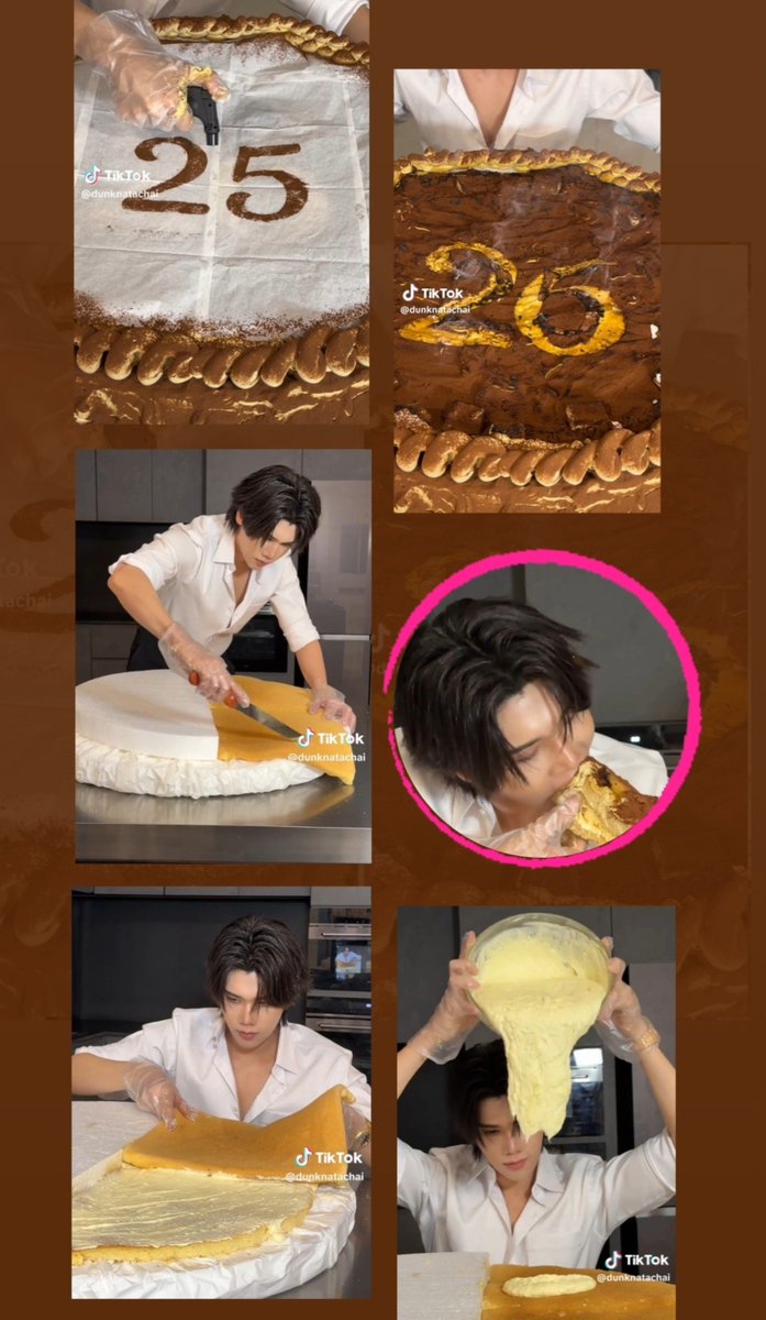 Sunasan0710's tweet photo. Dunk先生‼️
今回のBD🎂中々に立派で私も食べてみたいな🤭

#dunknatachai https://t.co/J0miDTjUST