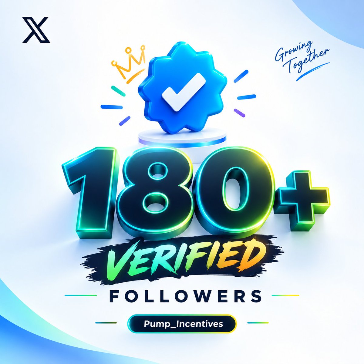 Pump_Incentives's tweet photo. 180+ verified followers today ✦

You just say, “Let’s Build” 🧩

Who’s ready for the next milestone? 👇🚀 https://t.co/Sbquenflyt