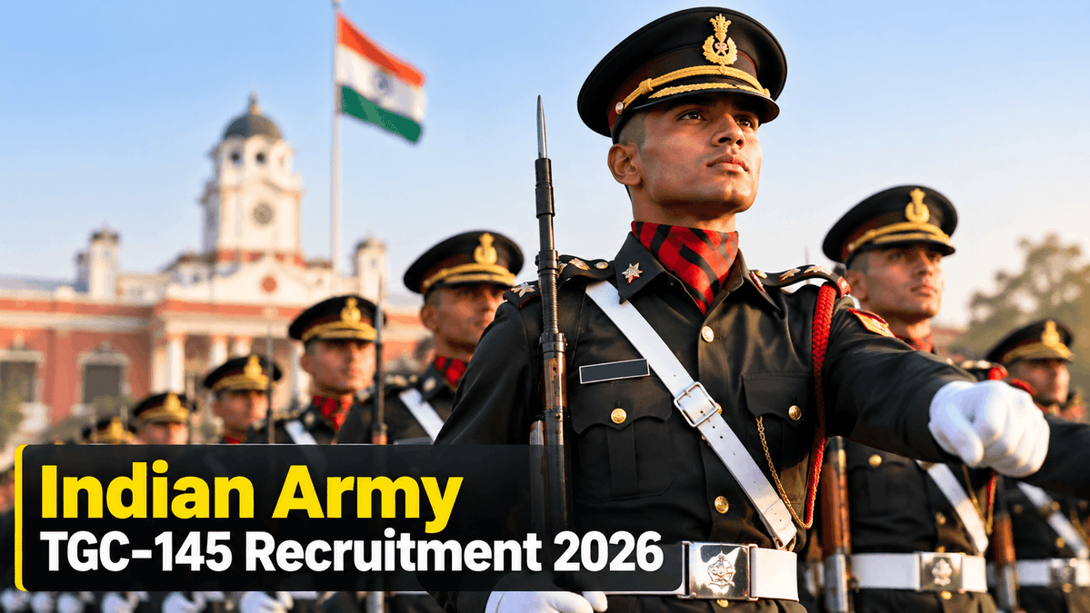 govtjobdeck's tweet photo. 🚨 Indian Army TGC-145 Recruitment 2026

🎓 Engineering Degree
🎯 Age: 20–27 Years
🪖 Permanent Commission
📍 IMA Dehradun
💰 Stipend: ₹56,100/month
💼 Lieutenant Pay: ₹56,100–₹1,77,500 + MSP
📅 Apply: 30 Sep–29 Oct 2026
⏰ Last Date: 3 PM#DefenceJobs https://t.co/MVgCTanGxq