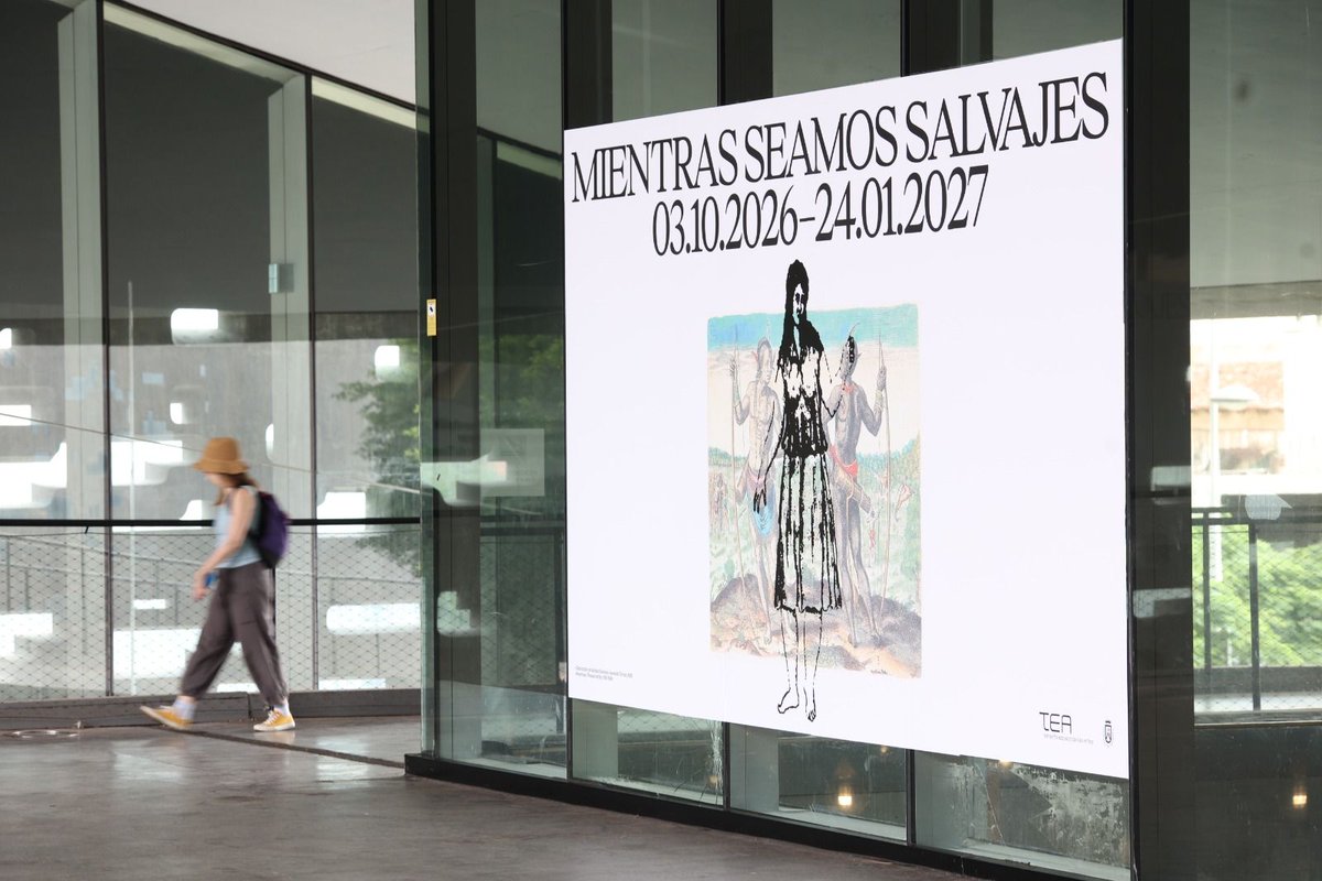 teatenerife's tweet photo. 💥 El museo #TeaTenerife inaugura 'Mientras seamos salvajes', exposición con obra de más de ochenta creadores. La inauguración, de entrada libre, tendrá lugar el sábado 3, a las 12h, con las performances de Javier Estupiñán y Oumaima Manchit Laroussi.

https://t.co/w5sVVqn1pk https://t.co/MDY58XV9wm