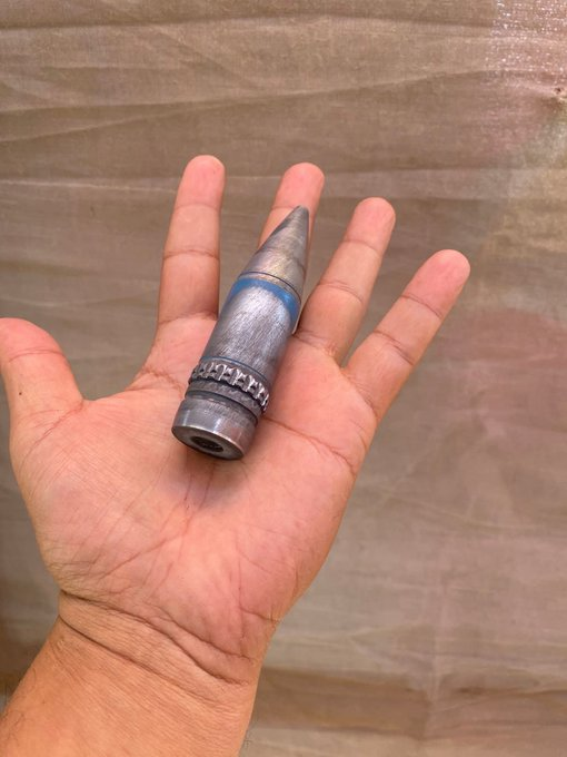 FlyingBeagle_'s tweet photo. These are the bullets Israel fires into the bodies of Gaza's people every day. https://t.co/GP1Uo7IMbY