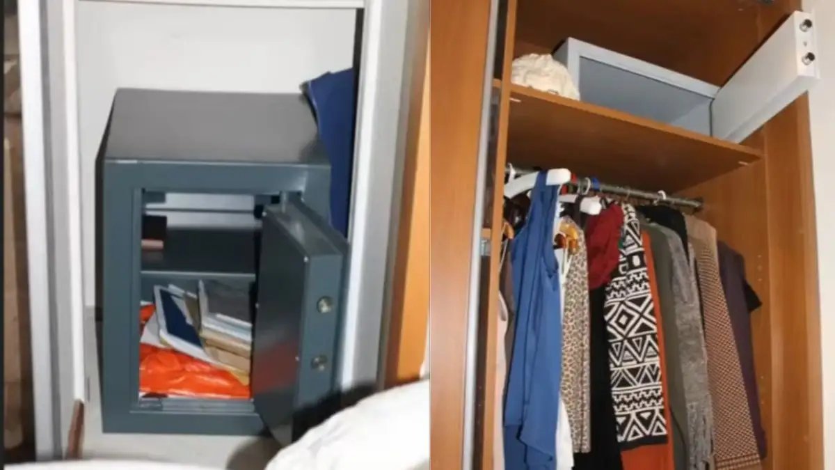 mdzol's tweet photo. ASÍ ES LA CAJA FUERTE DE CRISTINA KIRCHNER EN EL CALAFATE QUE MOSTRARON EN EL JUICIO POR LA CAUSA CUADERNOS

En el marco del juicio oral y público por la denominada causa Cuadernos, el Tribunal Oral exhibió de manera oficial las fotografías de la caja fuerte hallada en la residencia de la expresidenta Cristina Fernández de Kirchner en la localidad de El Calafate, provincia de Santa Cruz. La proyección del material fotográfico se concretó tras una solicitud formulada por la fiscal de juicio, Fabiana León.

https://t.co/PBZnD1RZsQ
