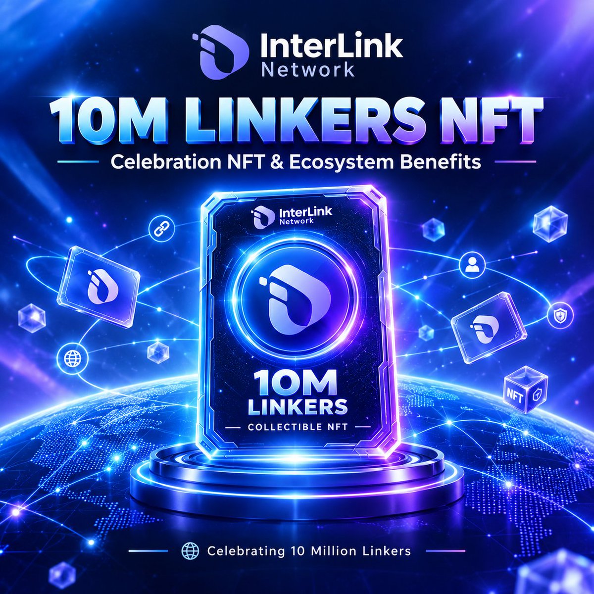 kanugula1984's tweet photo. 10M Linkers NFT — Celebration NFT and related ecosystem benefits.#InterLink #ITLG #ITL #InterLink https://t.co/gcL0Q6IiYL