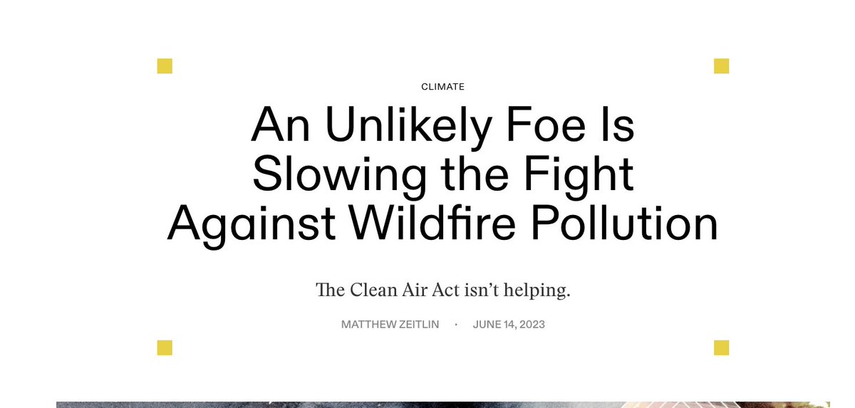 MattZeitlin's tweet photo. one of the first stories i wrote for heatmap was about the clean air act getting in the way of doing more prescribed burns https://t.co/MO2VkjjbY9 https://t.co/wiW3b9XjVd