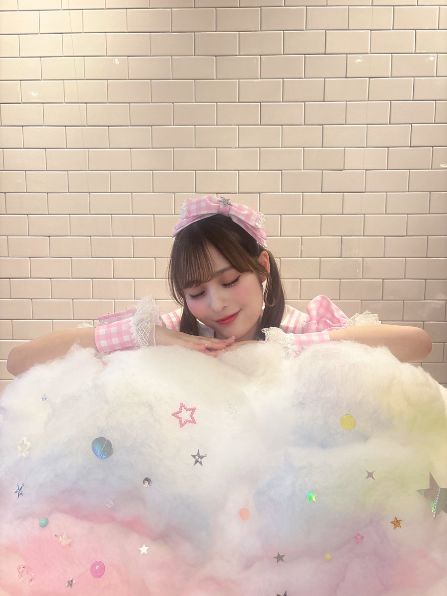 ami_ms0206's tweet photo. わたあめふわふわあみちゃんですよ♡ https://t.co/QsOQPDCpCz