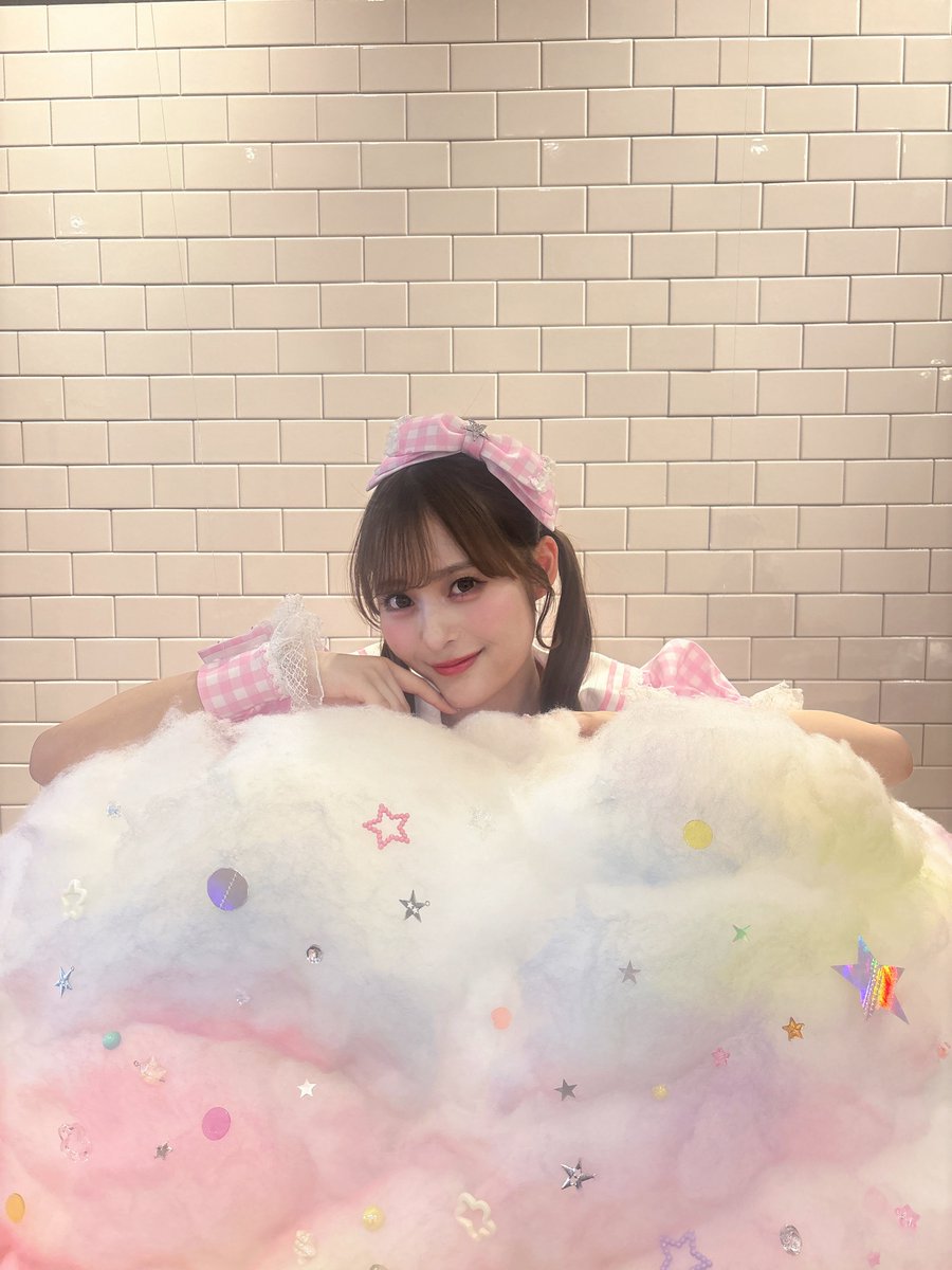 ami_ms0206's tweet photo. わたあめふわふわあみちゃんですよ♡ https://t.co/QsOQPDCpCz