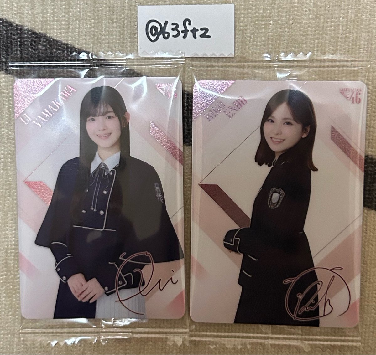 63ftz's tweet photo. 櫻坂46　チョコクランチ　ウエハース　プラカード

【譲】
遠藤理、山川

【求】
中嶋
同異種問わず検討いたします。

郵送の交換を希望しております。お心当たりの方はお気軽にご連絡ください。 https://t.co/QEwsEpbghb