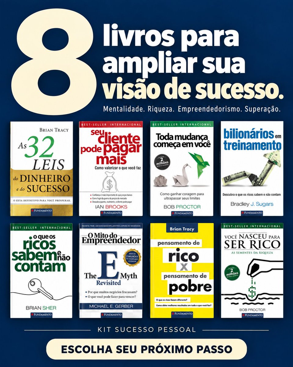 fundamentoed's tweet photo. Mentalidade, riqueza e empreendedorismo para ampliar sua visão e inspirar novas atitudes.