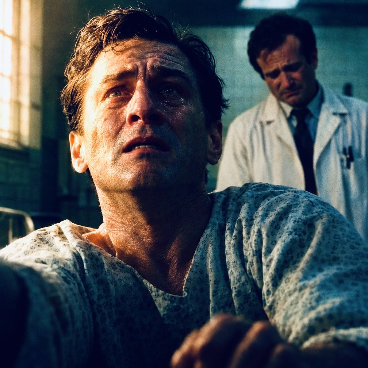 KingViktor001's tweet photo. 🔥 Awakenings🎬📺 (1990) 4/5 ⭐️⭐️⭐️⭐️

The profoundly moving biographical drama Awakenings, directed by Penny Marshall and starring Robin Williams and Robert De Niro. Based on the true story of neurologist Oliver Sacks, is one of the most heartbreaking medical films ever made.

The film doesn't just celebrate a medical miracle; it deals with the devastating psychological reality of patients waking up from decades-long catatonia (caused by the encephalitis lethargica epidemic). They go to sleep as youths and wake up trapped in aging, unfamiliar bodies in a world that has completely moved on without them.

The true gut-punch of the film is that the L-Dopa drug is only a temporary window. Watching Robert De Niro’s character, Leonard, desperately try to hold onto his fading humanity and motor control as the drug fails is one of the most agonizing, brilliant performances of his career.

People call Awakenings a beautiful medical drama, but it is actually the most terrifying psychological horror movie of the 1990s.

Everyone praises the doctor for "curing" these patients. But think about the absolute cruelty of what actually happens. Leonard goes to sleep as a young boy and wakes up trapped in an aging man's body, realizing his entire life was stolen. Then, just as he finally falls in love and tastes real freedom, the medicine stops working.

The doctor didn't give him his life back; he gave him a temporary, agonizing tease of a life, only to lock him back inside his own freezing brain while he was fully aware it was happening. 

Giving someone false hope is a hundred times more brutal than leaving them in a permanent sleep.