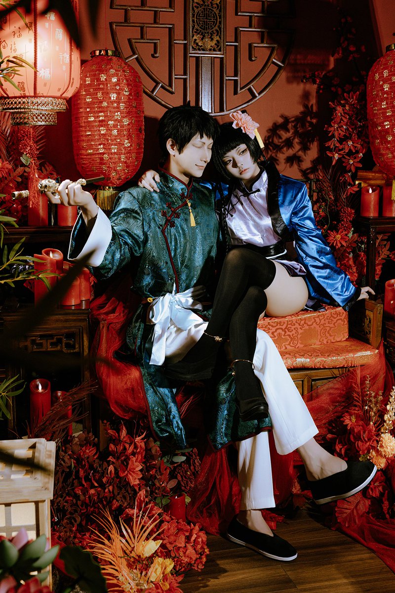 charara_p's tweet photo. 黒執事

ラウ @za_bng_
ランマオ @jongya_cos https://t.co/97QIEnydFn