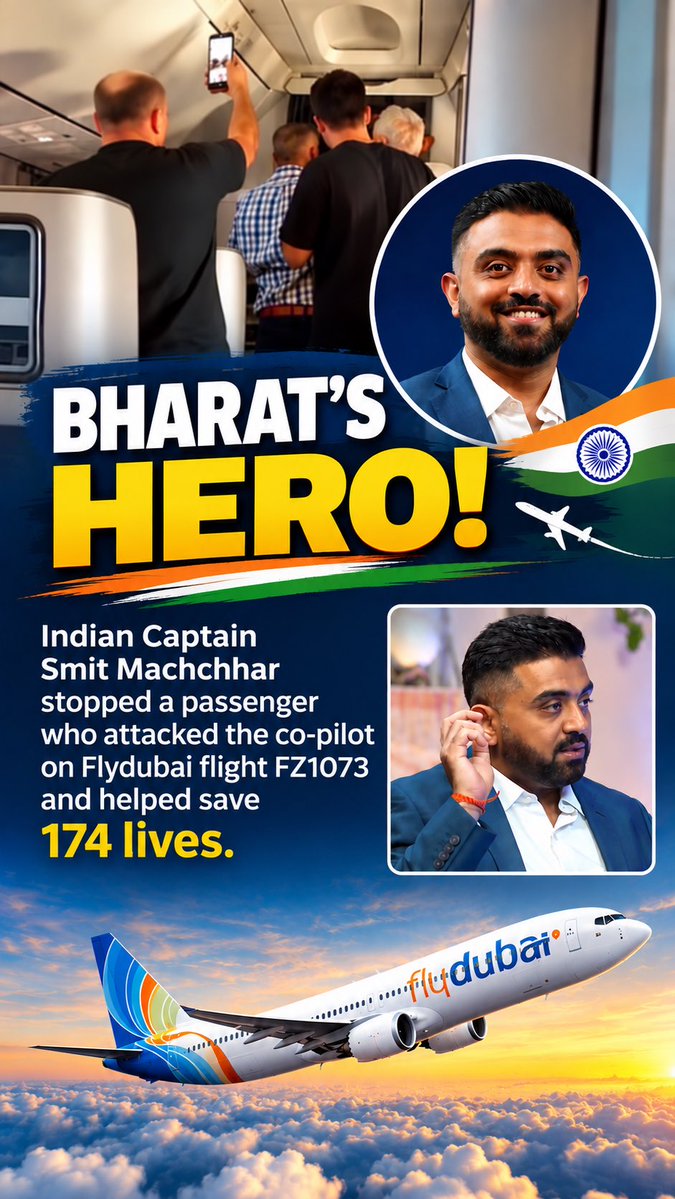 BengaluruBeragu's tweet photo. India Hero #dubai #flydubai #smithmachhar #pilot #indianpilot https://t.co/wlV6dZhaHj
