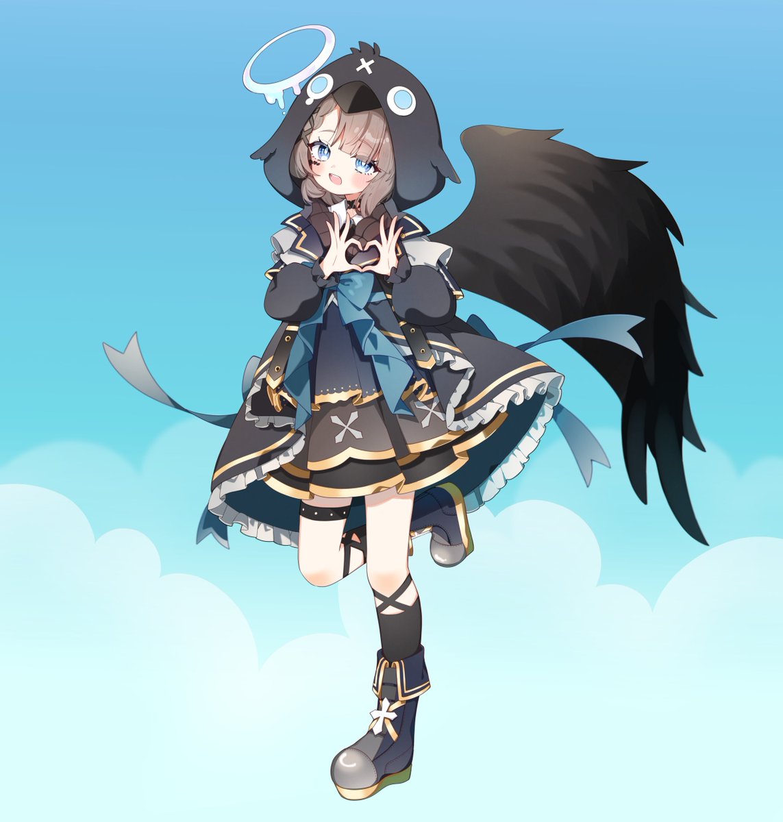 raycorvusnest's tweet photo. ／
#10月のVTuber交流感謝祭🐦‍⬛💎✖️
＼

◆活動歴１年！これからも頑張る！
◆安定した配信スケジュール
◆あったかいファンコミュニティ🫶
◆ゲラ・リアクション芸人・強運体質の3点盛り
◆VTuberグループ作ろうとしてるらしい👀💭

💬💙🔄ちゃんと見てるよ～～～！ https://t.co/iFk4TBDyKV