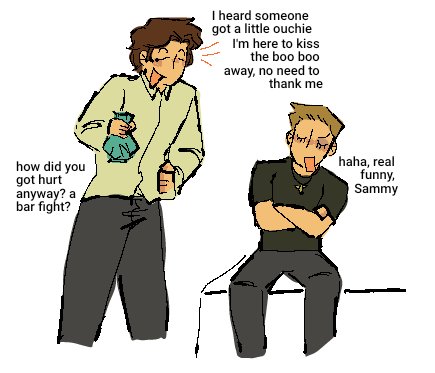 antro10_'s tweet photo. Just a bruise (1/3)
#supernatural #spn #deanwinchester #samwinchester https://t.co/WYDr2VJYbO