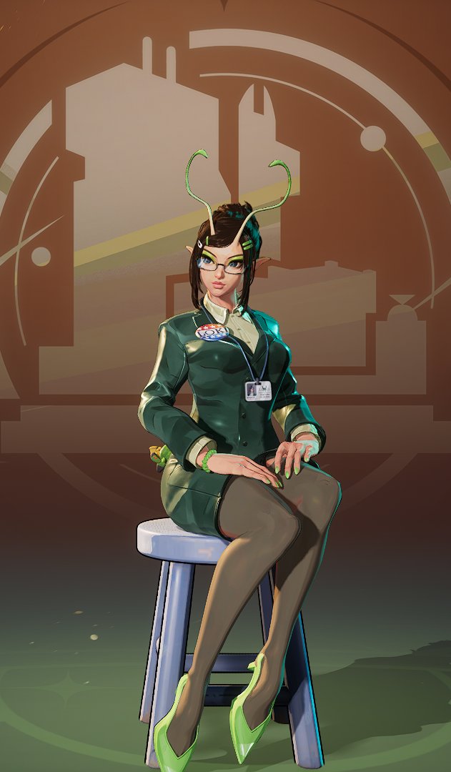 miffawa's tweet photo. presidential secretary mantis ₊˚🖇️✩ https://t.co/8qCxMtuSn3