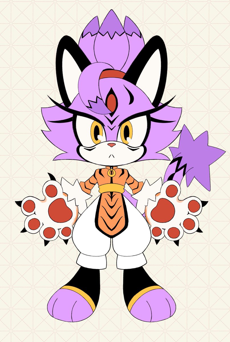 RemiMun's tweet photo. I love my tiger blaze 💜🧡 https://t.co/pwbV7BmOfD