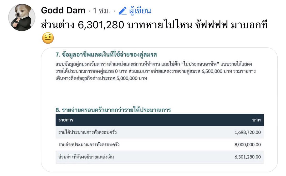 b_B1B2B3's tweet photo. อีกเพจ ตรวจสอบสามี สส.ชัยภูมิ พรรค ภท.

📌คนทั่วไปตรวจเงินมีทอนหลักสิบแต่บัญชีทรัพย์สินครอบครัวนี้เกือบ 2,000 ล้าน

บริษัทที่กู้อ่ะ ไปทำบนเกาะที่เขาชอบฟอกคริปโต หนีภาษีจริง มีคนรู้เพียบ อยู่วงการนี้ ทั้งเทา ดำ ขาว กูตั้งข้อสงสัยแล้ว ว่าใช่แน่นอน 

อ่าน 👉🏼 https://t.co/ipDSgoRPyM https://t.co/ocfMn8jiFJ