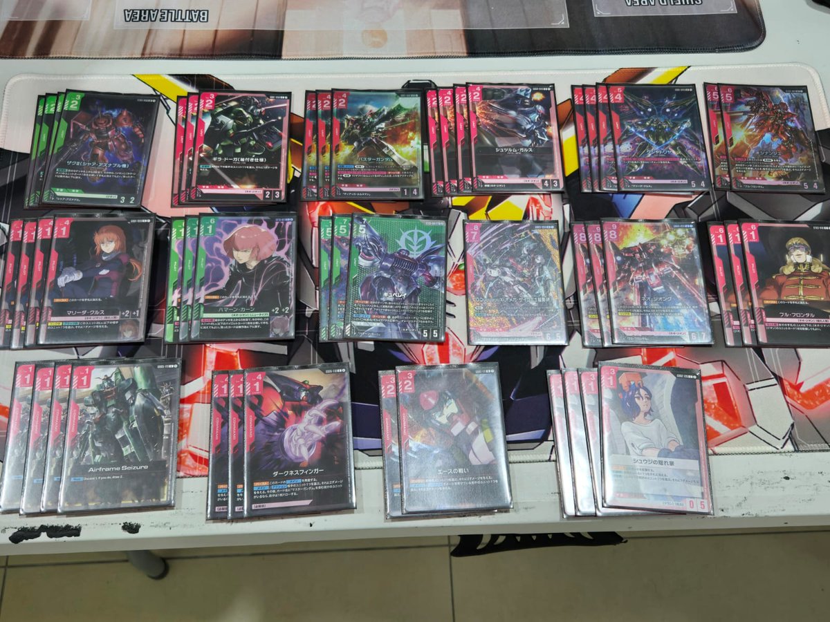 GamersTavernBN's tweet photo. 🇧🇳Gamer's Tavern Gundam Weekly Event (01/10/26) Results!!🎊✨
🥇 @fadhlidon Haman
🥈 @_SmolWhite 🔴🟢Funnel
🥉 Maxwell 🔵⚪SF
Deck Distribution:- (14 Pilots).
#Gamerstavern #Brunei #BruneiLocalTCGStore #Gundam #TCG #Gundamtcg #Bandai #BandaiTCG https://t.co/3kEPTs16XV