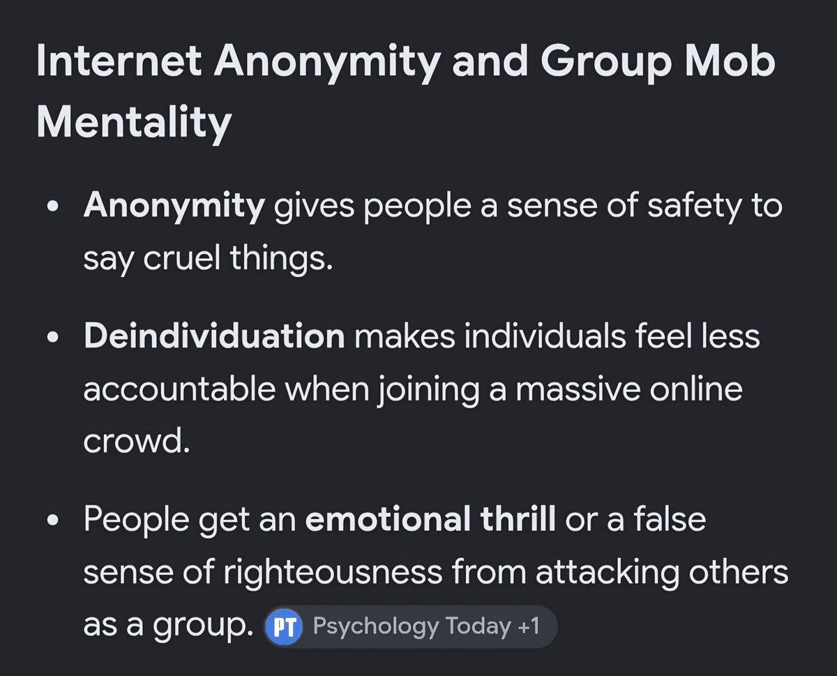 spin_snaps's tweet photo. People bash celebrities because of parasocial relationships, anonymity online, and psychological projection. https://t.co/QQw3rijiTR