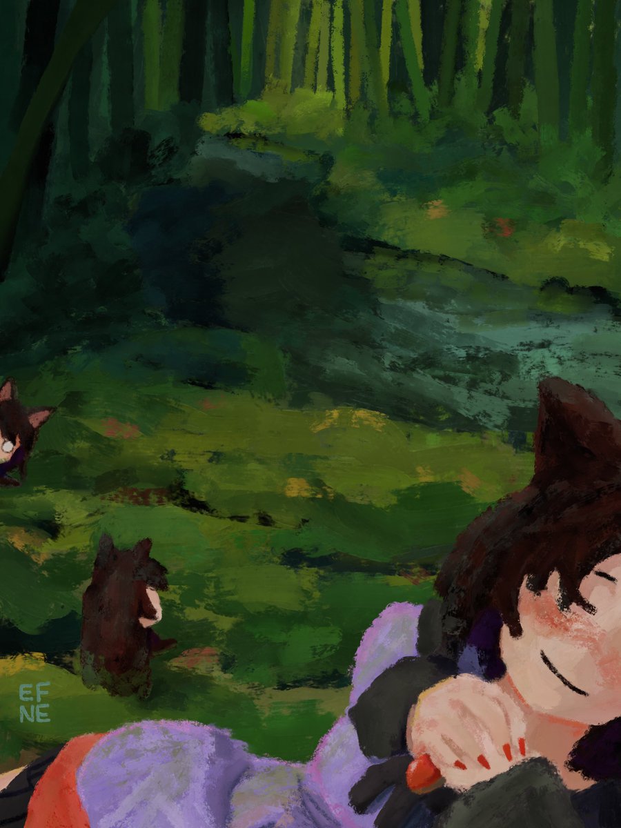 EFNEonTwT's tweet photo. „You can carry Kagerou around everywhere and she loves you very much“ https://t.co/c9X2mD3Tjb