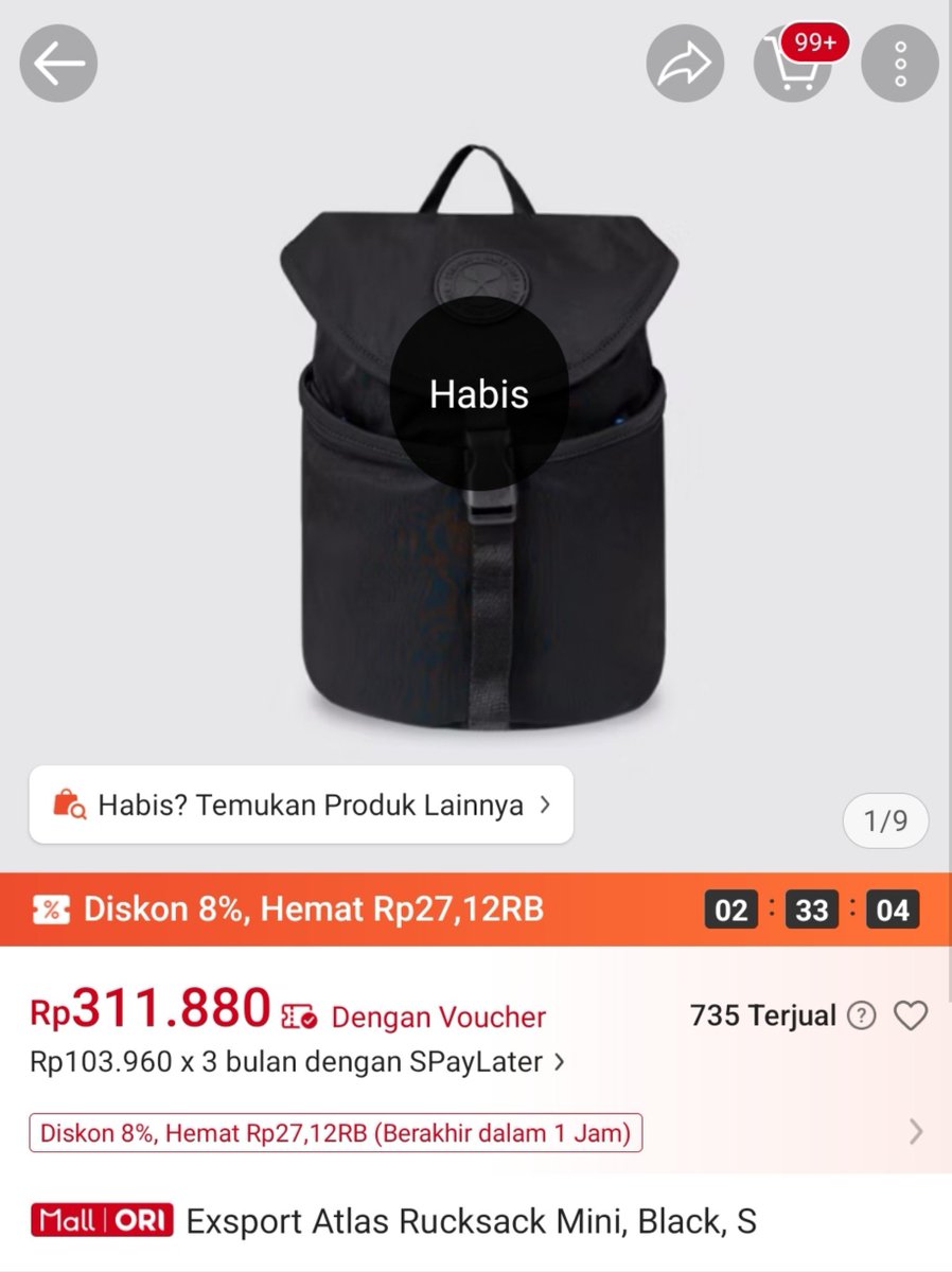 doymaniss's tweet photo. wts // want to sell

Tas mini ransel exsport preloved 
Kondisi seperti di video yaa

🏷️150k
HB = 250k
✓ co shopee/tiktok freeong
🏠 Bekasi

DM for detail https://t.co/LHEVy4YvK9