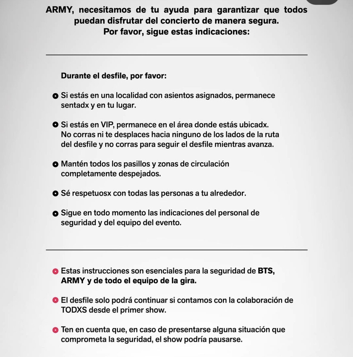 muniimyg's tweet photo. VAMOS A TENER DESFILE PERO COMPÓRTENSE, sepan su lugar y respeten el espacio de los chicos. https://t.co/W4h71sfG9R